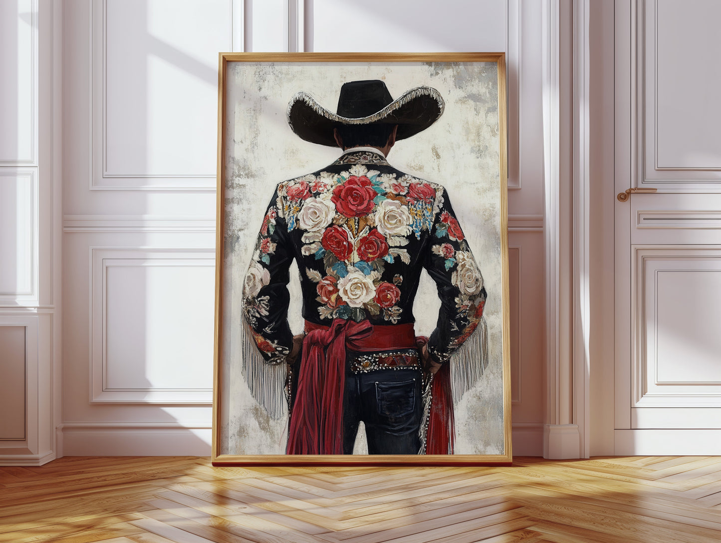 Crimson Frontier Cowboy