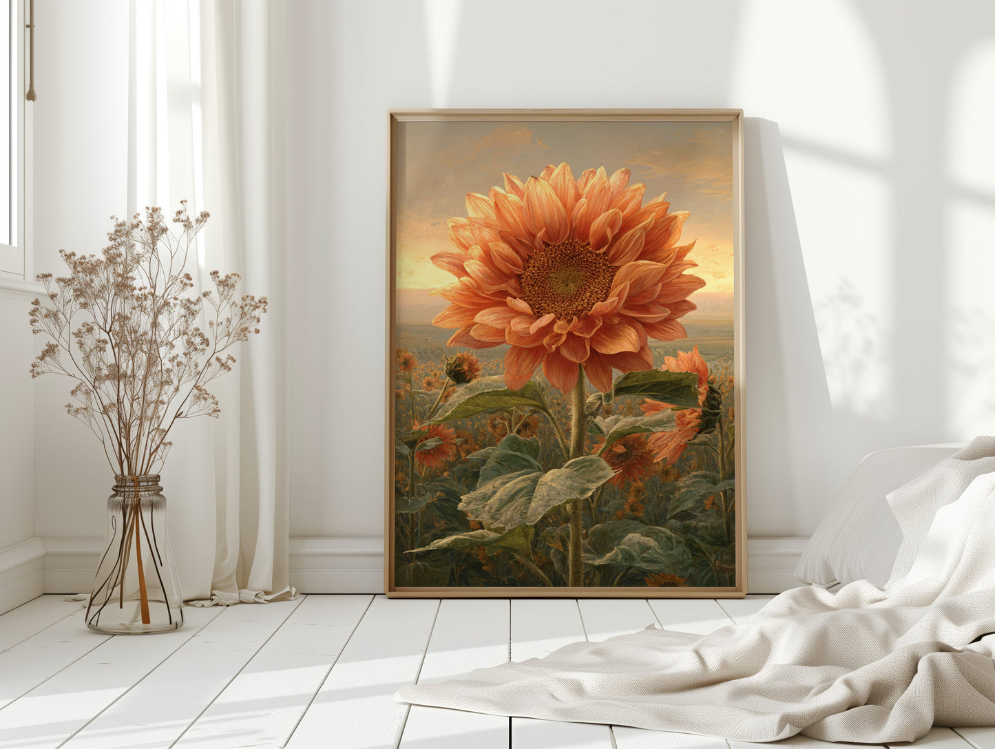 Sunlit Petals Embrace the Day