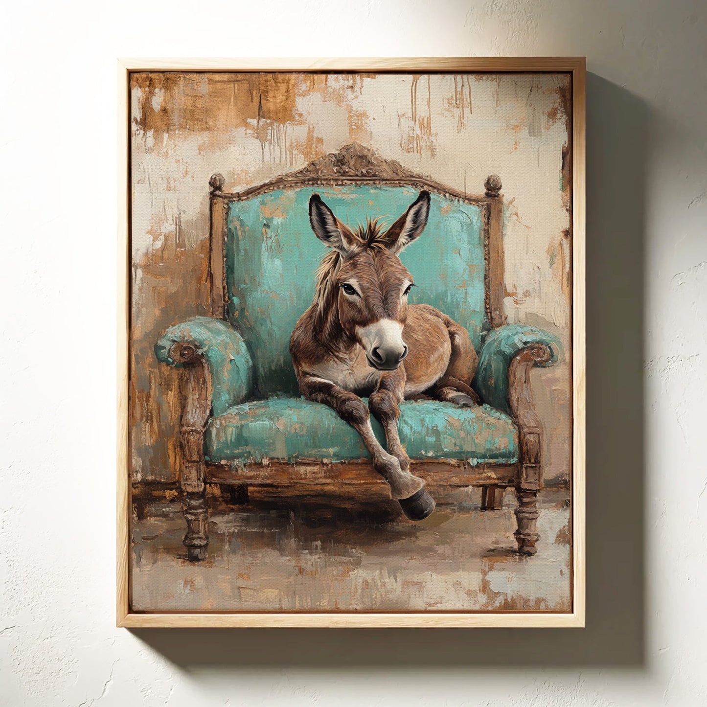 Turquoise Donkey Reverie