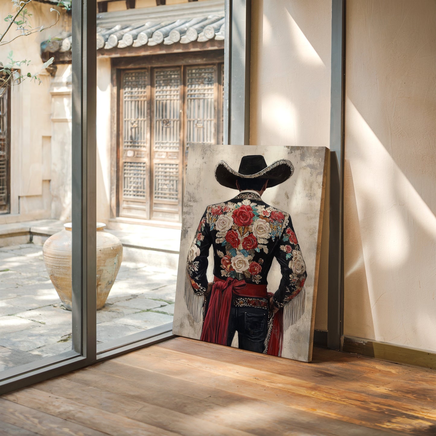 Crimson Frontier Cowboy