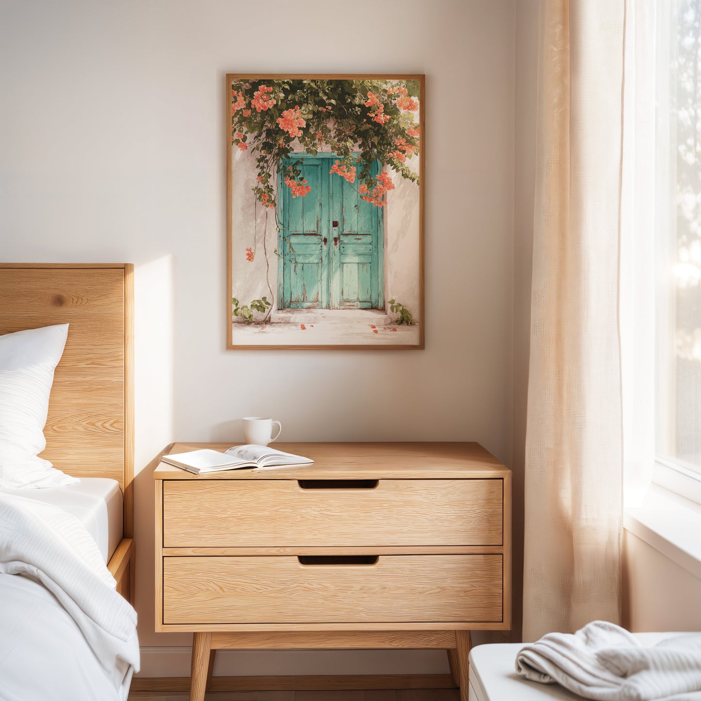 Beneath Blossoms, A Door Awaits