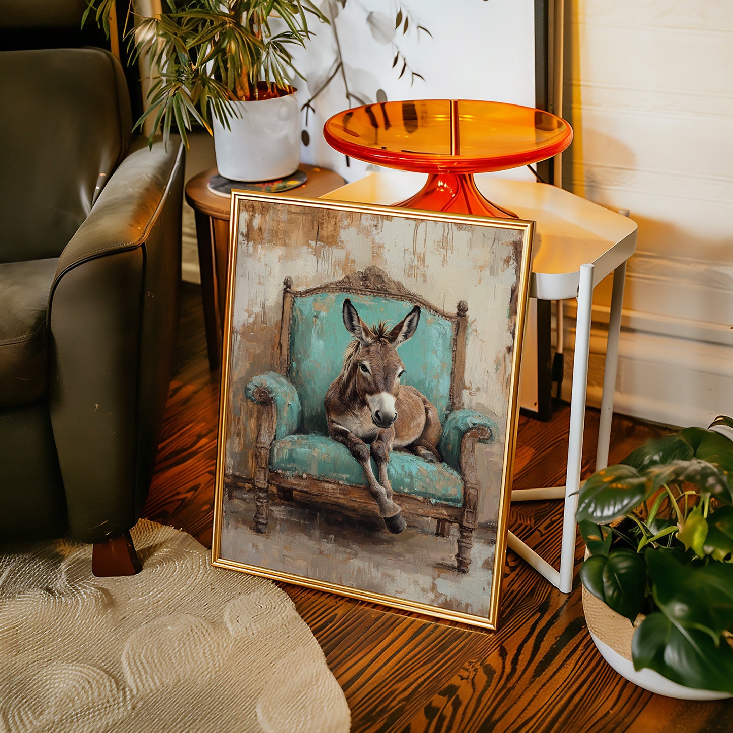 Turquoise Donkey Reverie