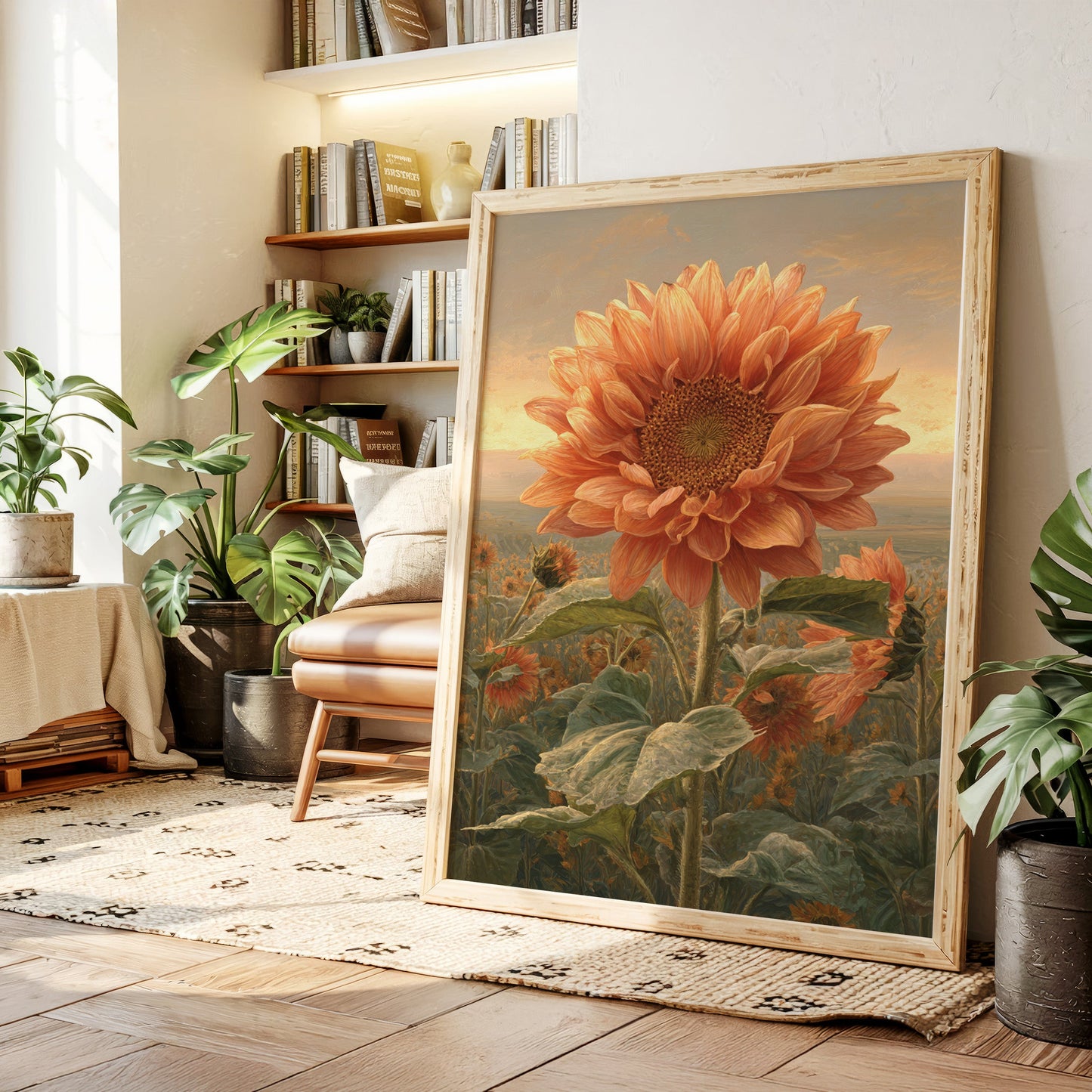 Sunlit Petals Embrace the Day