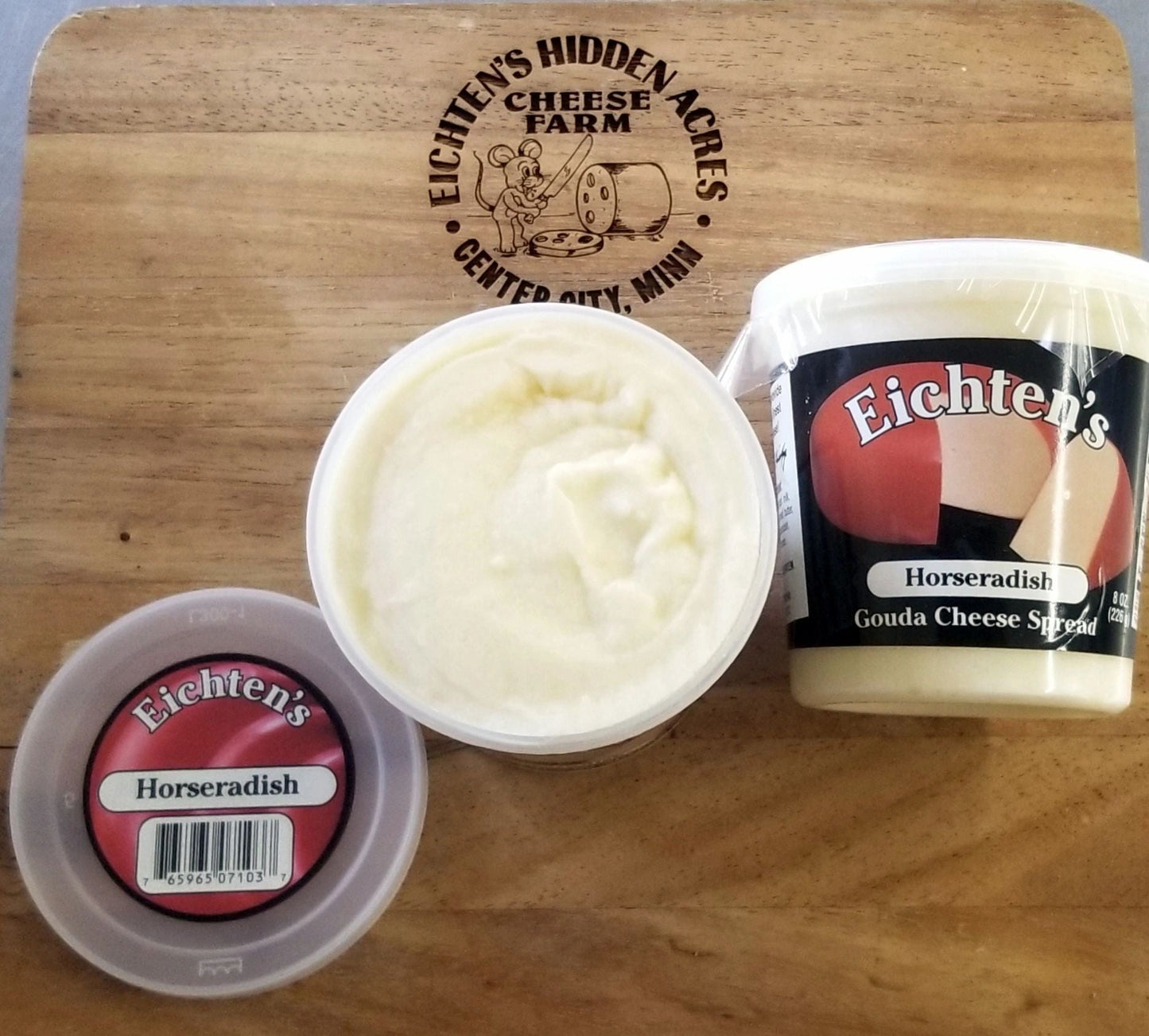 Eichtens Cheese Horseradish Gouda Cheese Spread 8 oz