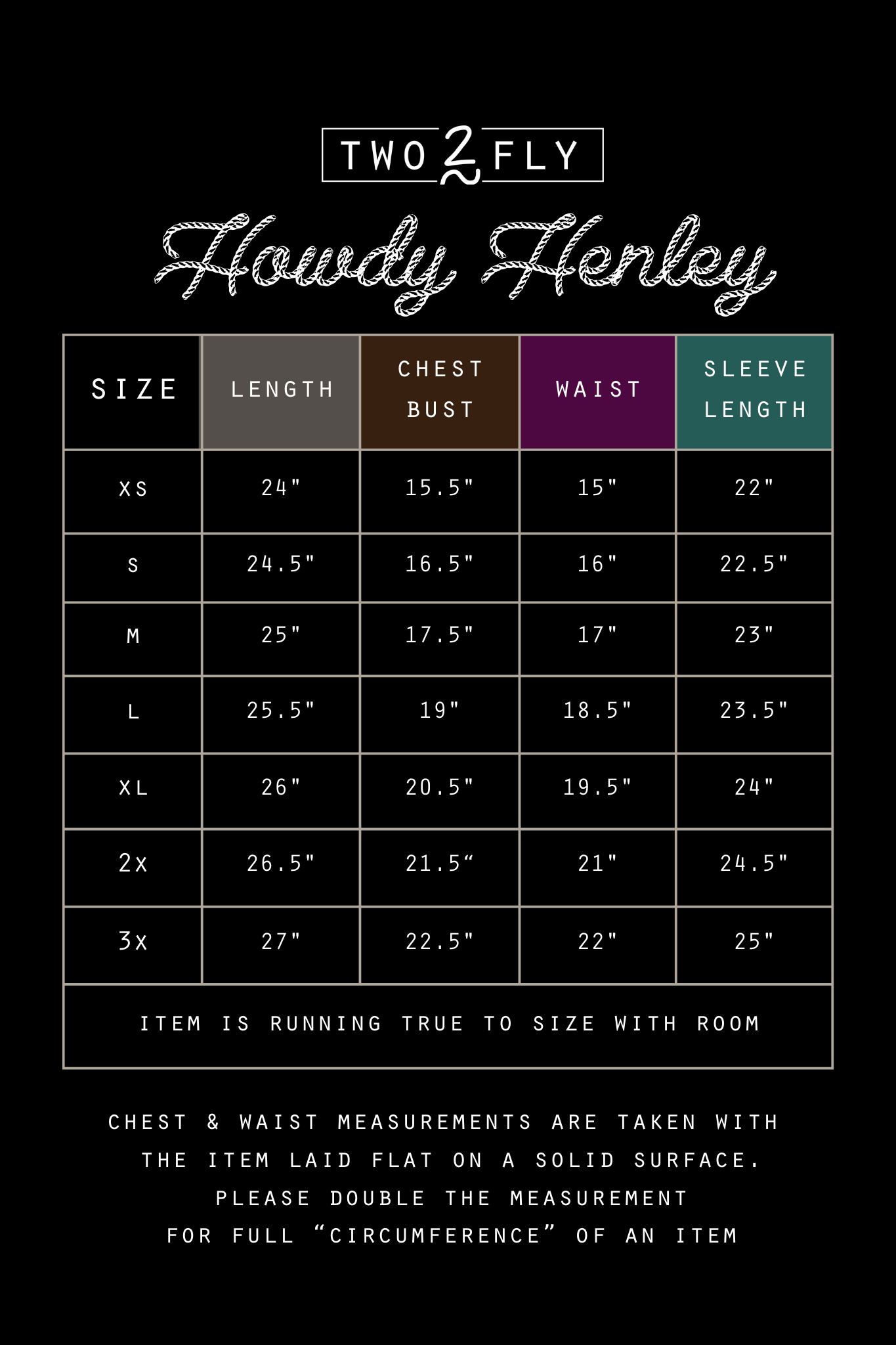 Howdy Henley Long Sleeve