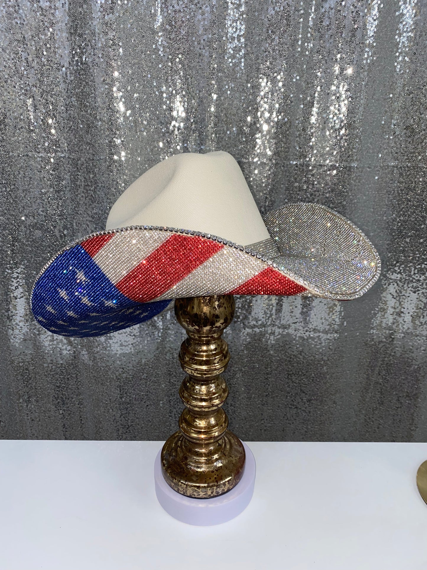 Rhinestone Cowgirl The "America" Hat on Sand Squared Styled Hat