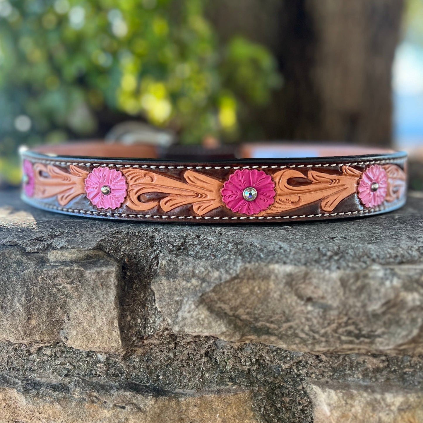 Alamo Saddlery 1.5" Straight Malibu Barbie Belt