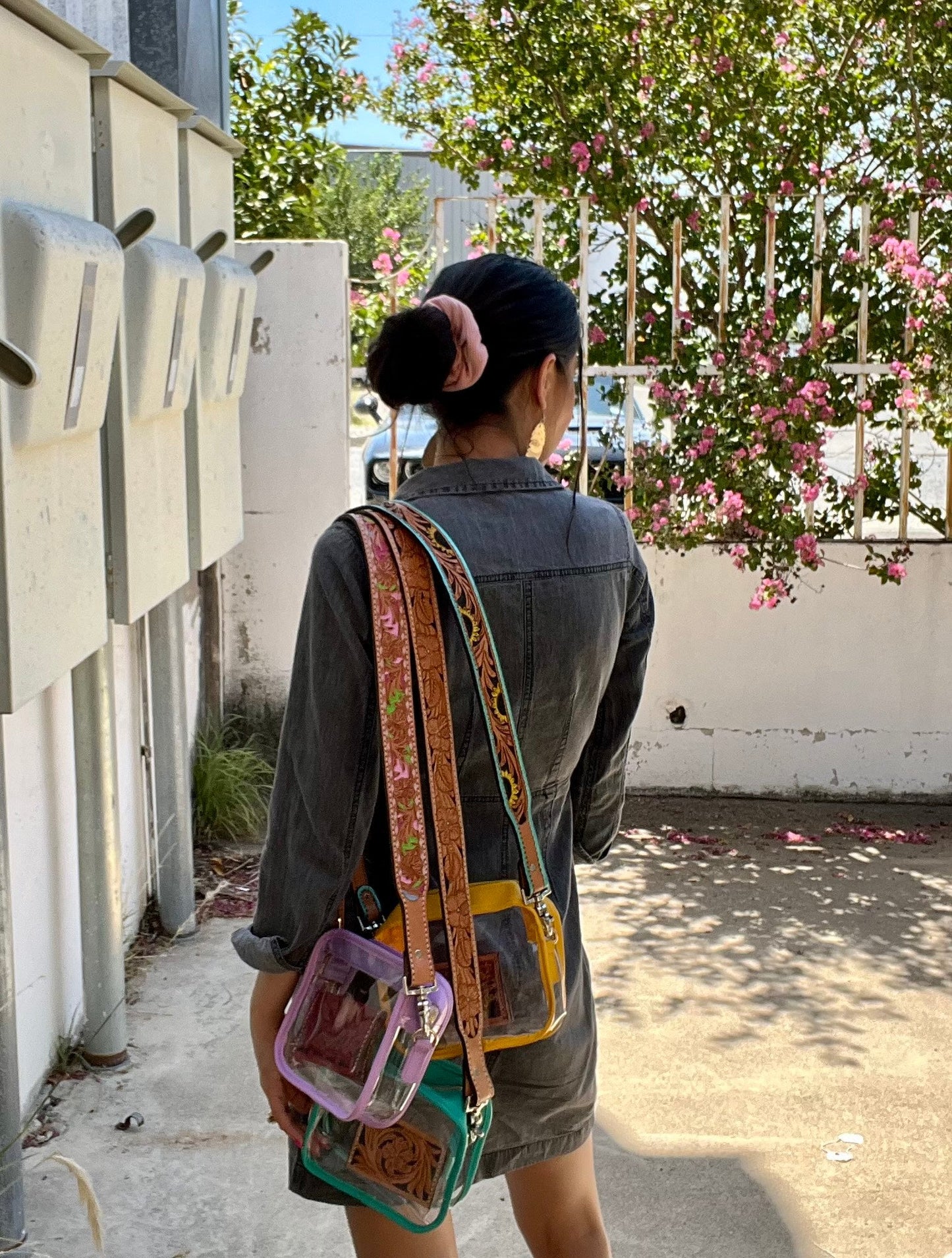 Alamo Saddlery Feather Strap