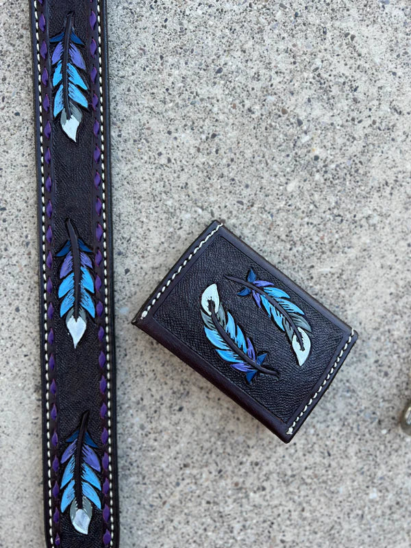 Alamo Saddlery Feather Strap