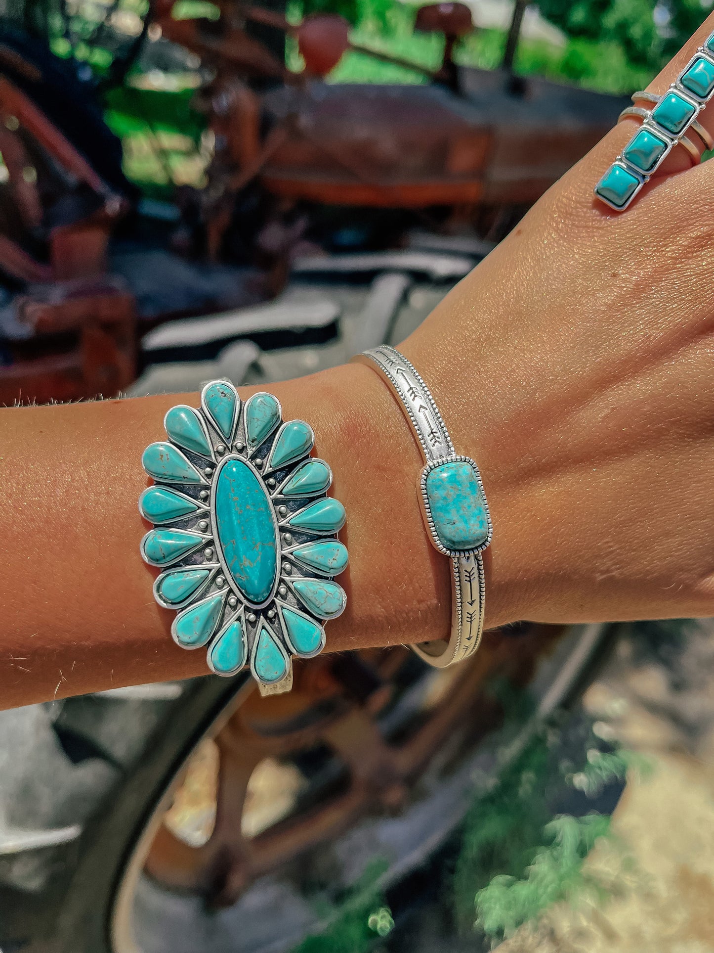Faux Turquoise Jewelry G Options