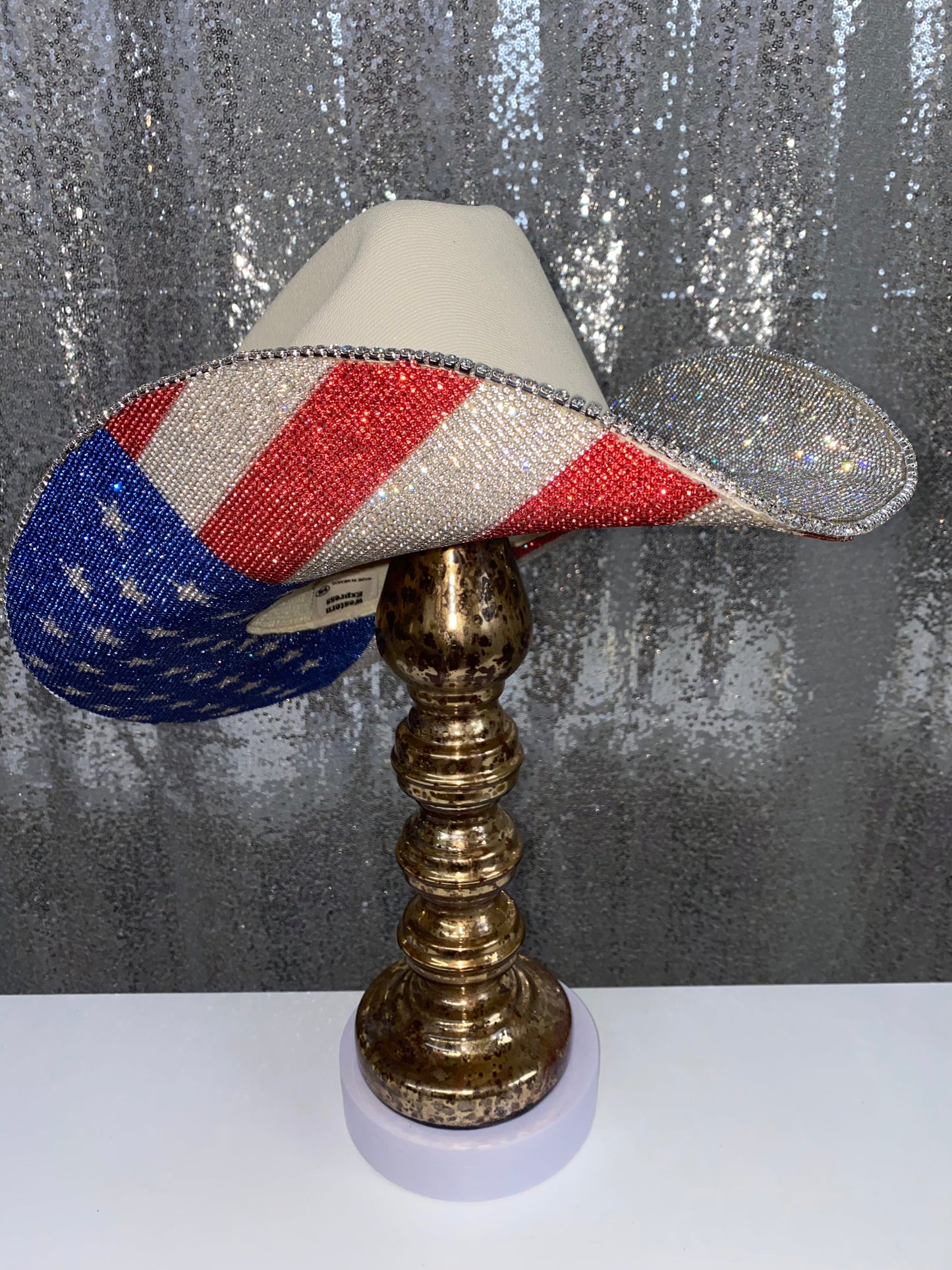 Rhinestone Cowgirl The "America" Hat on Sand Squared Styled Hat