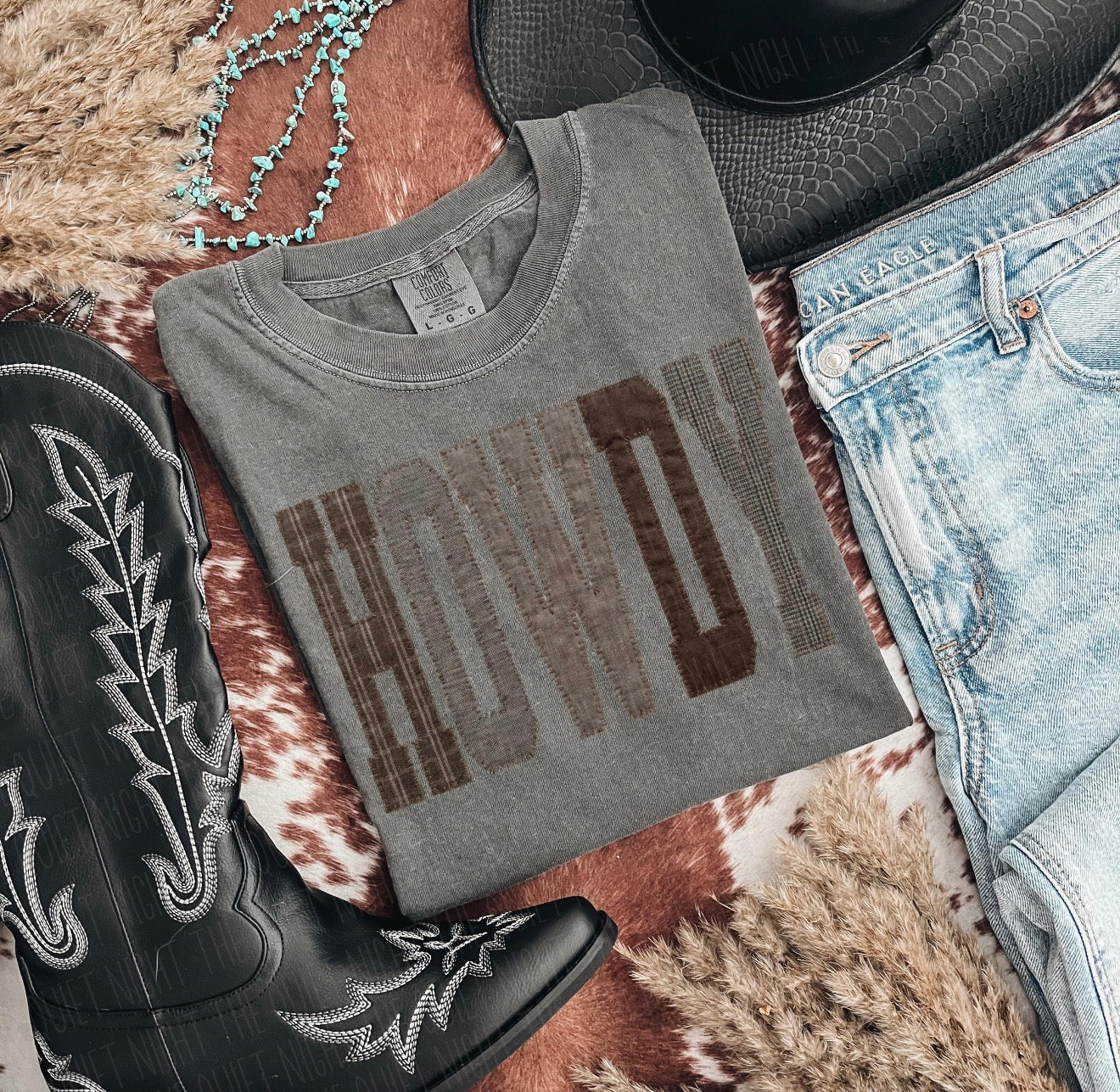 Comfort Colors Howdy Shirt Graphic Tee