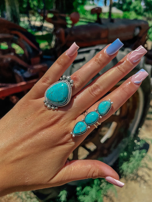 Faux Turquoise Jewelry B Options
