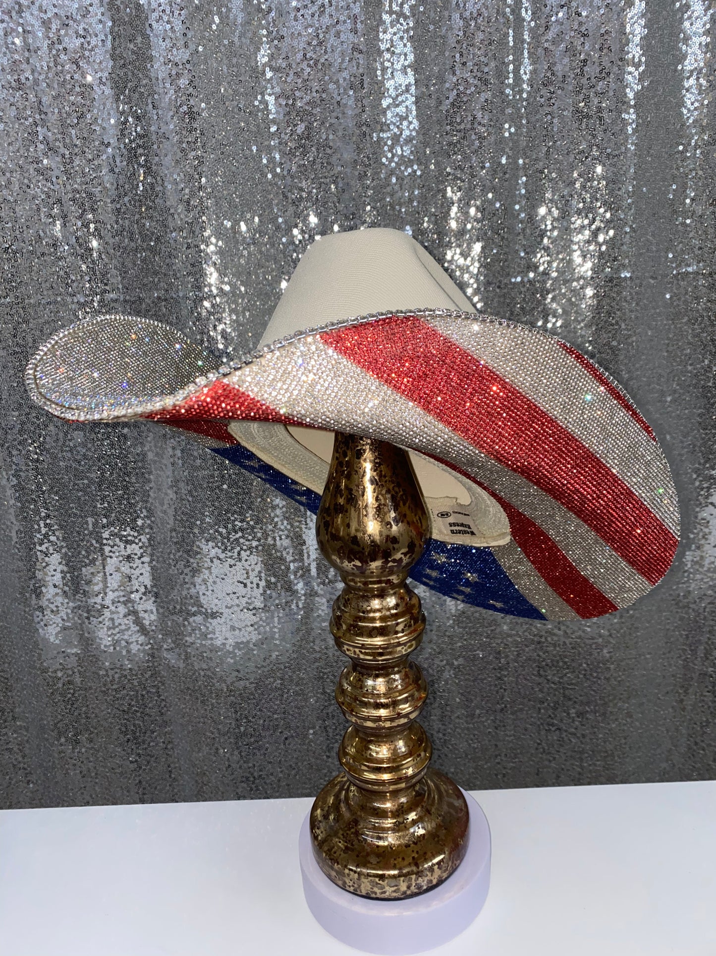 Rhinestone Cowgirl The "America" Hat on Sand Squared Styled Hat