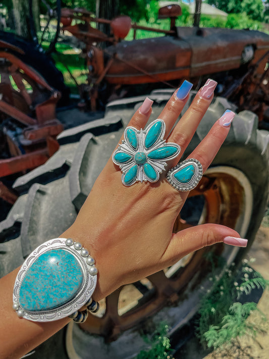 Faux Turquoise Jewelry D Options
