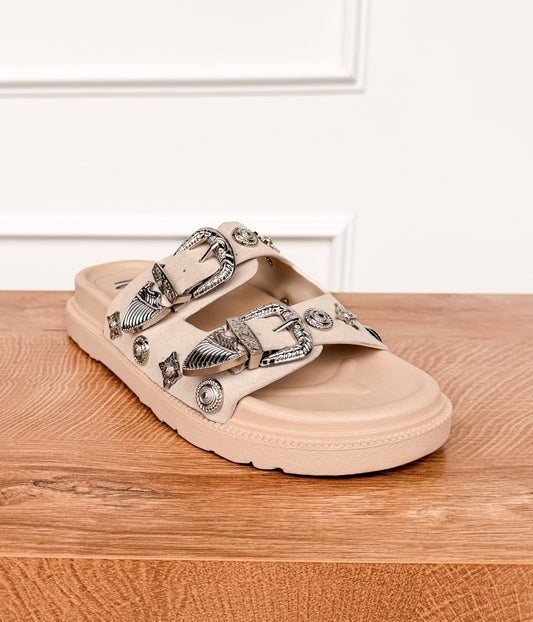 Isol Sandal in Cream