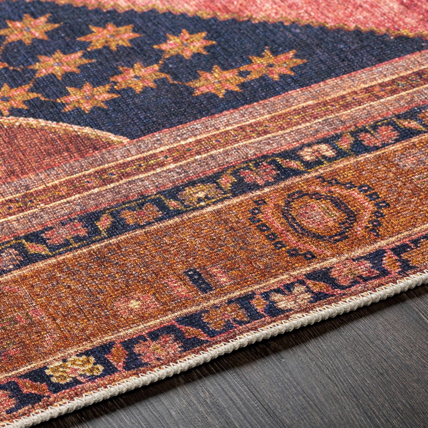 Malamote Washable Area Rug