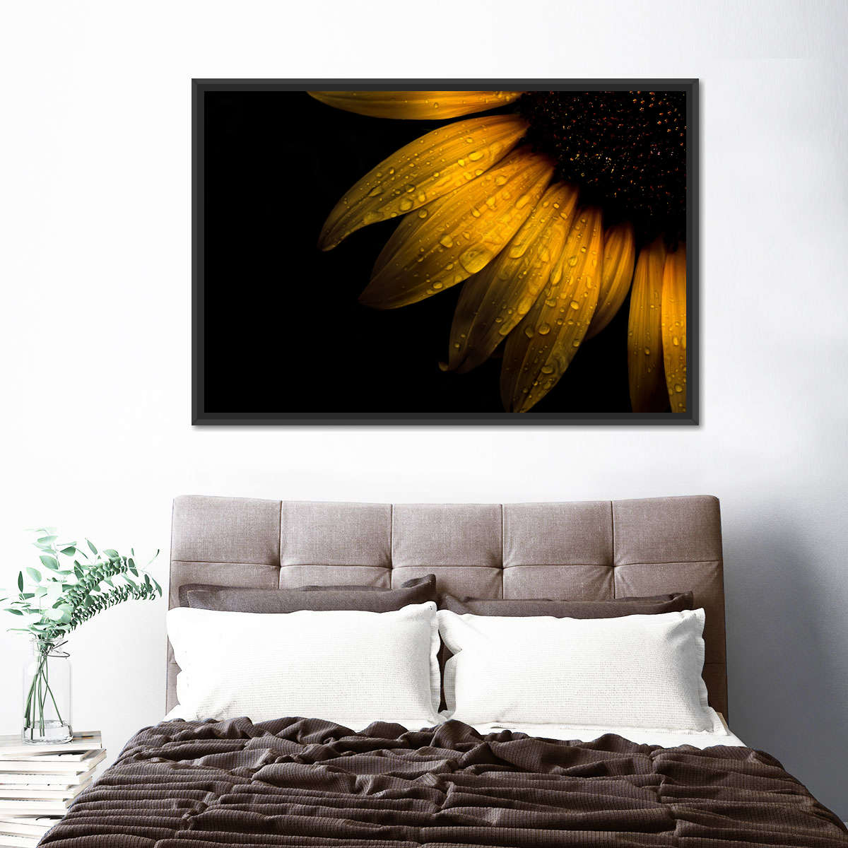 Sunflower Water Wall Art choice of sizes