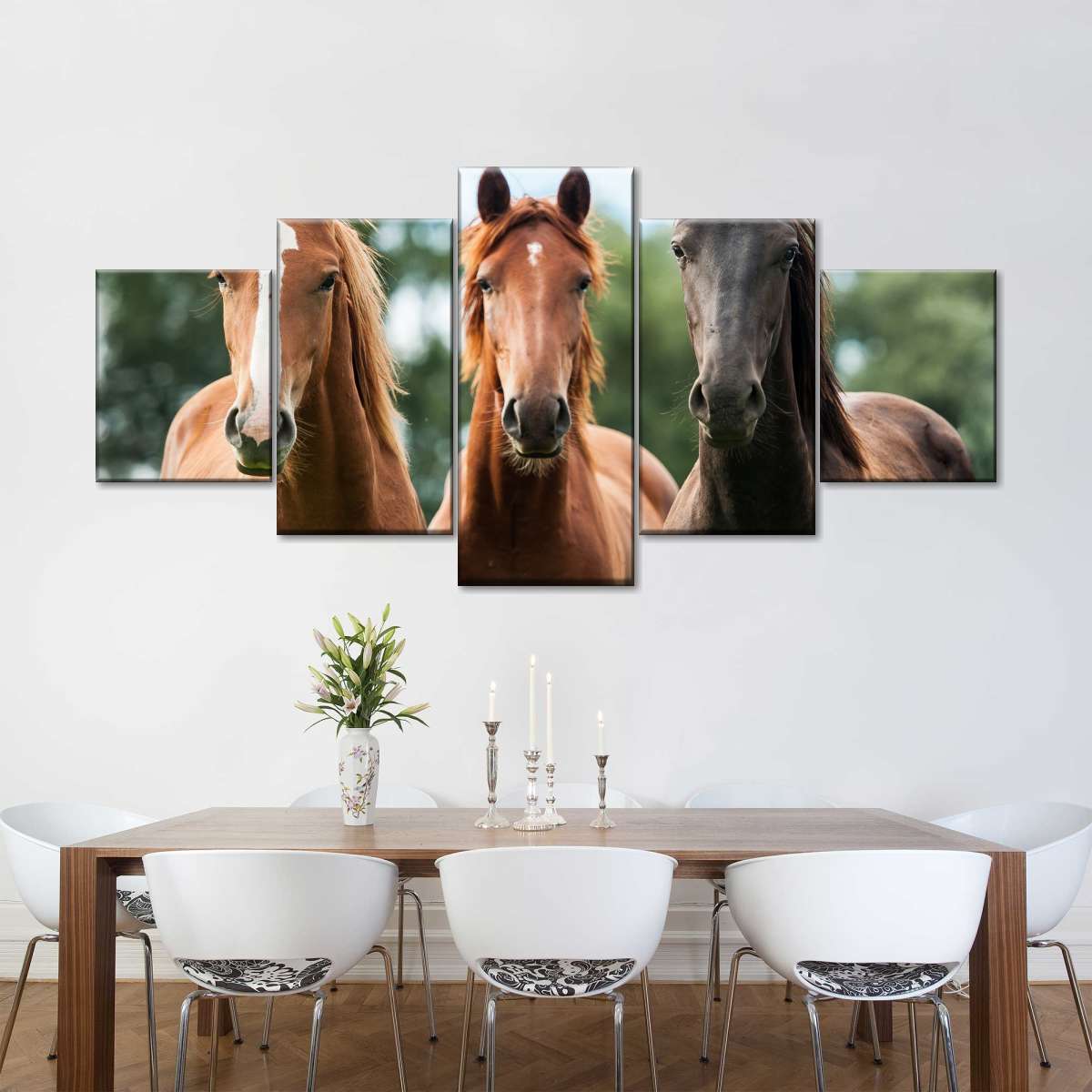 Young Horses Wall Art