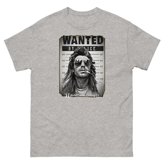 Mullet Cowboy Wanted T-Shirt
