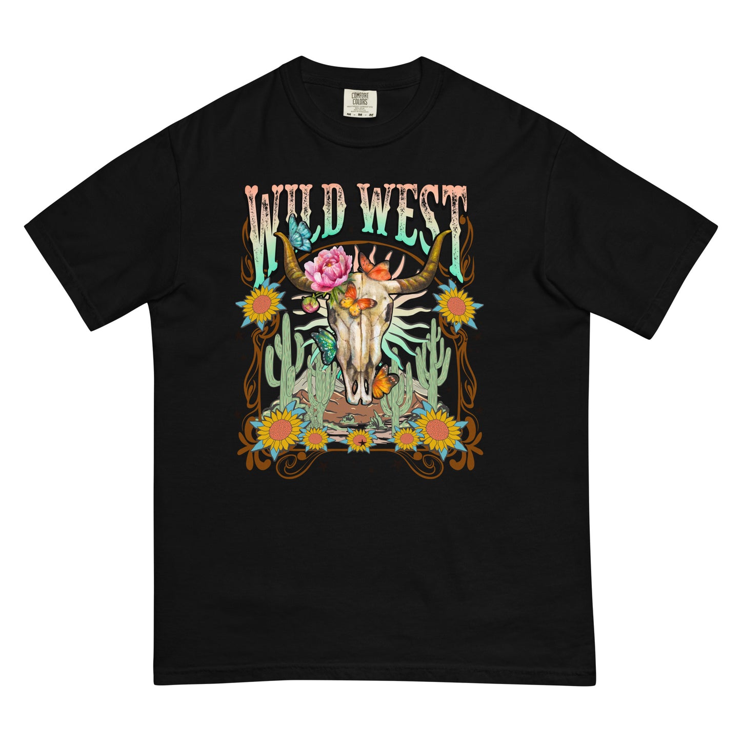 Wild West Bullhead Heavy Weight Tee