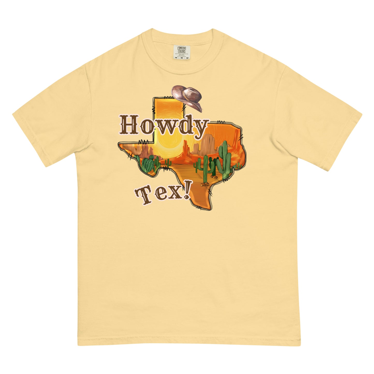 Howdy Tex! Heavy Weight Tee