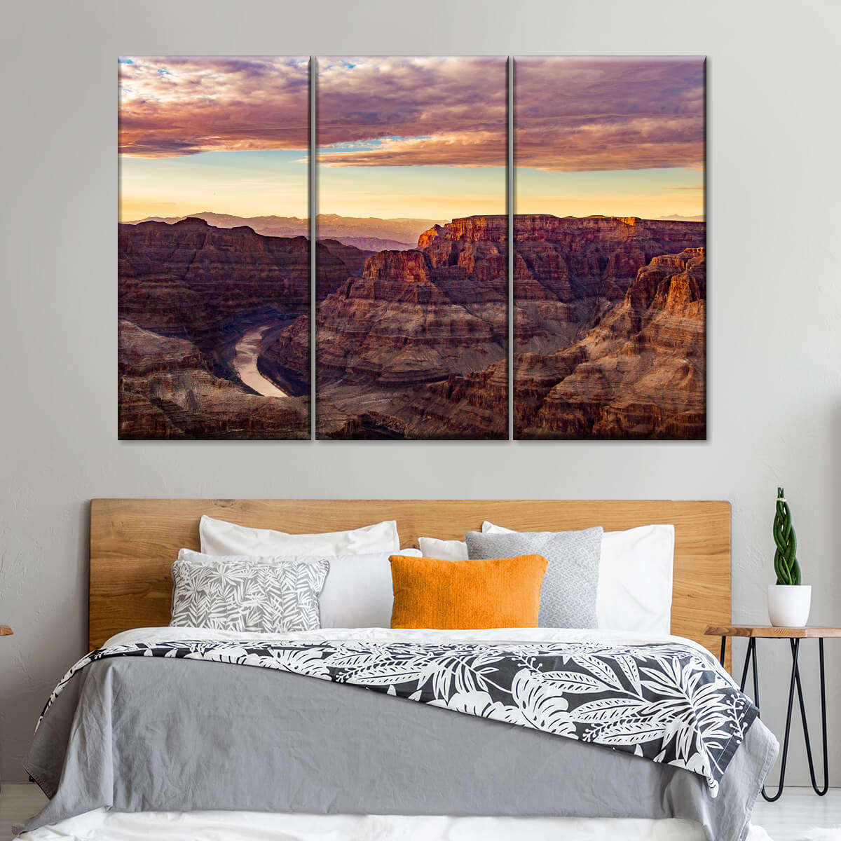 Grand Canyon Rock Forms Wall Art choice of styles