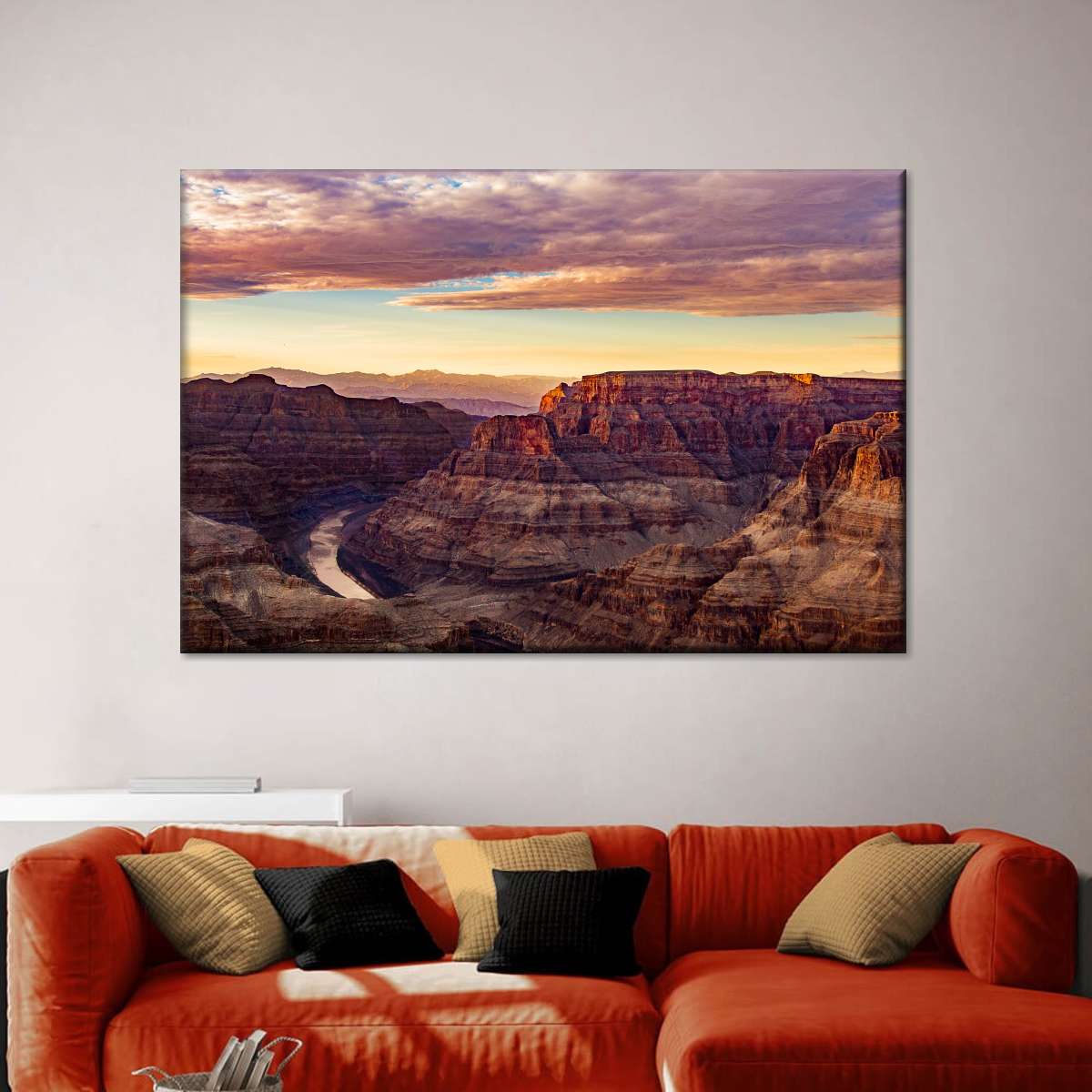 Grand Canyon Rock Forms Wall Art choice of styles