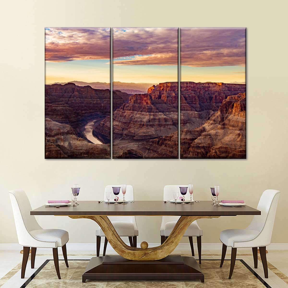 Grand Canyon Rock Forms Wall Art choice of styles