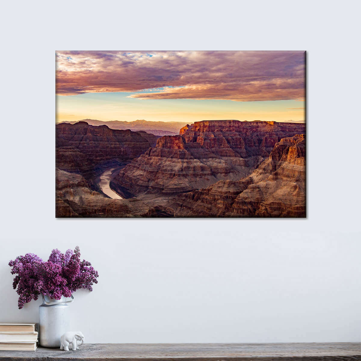 Grand Canyon Rock Forms Wall Art choice of styles