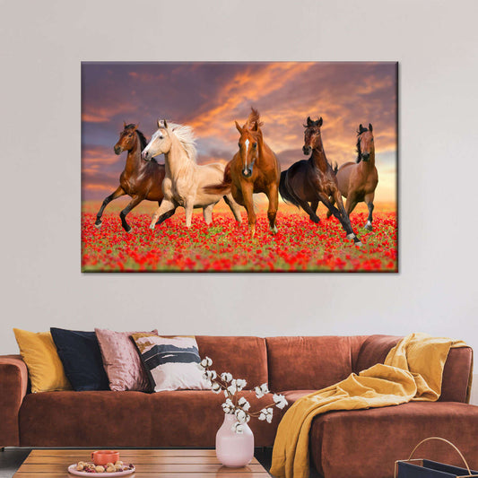 Mustang Horses Wall Art choice of styles