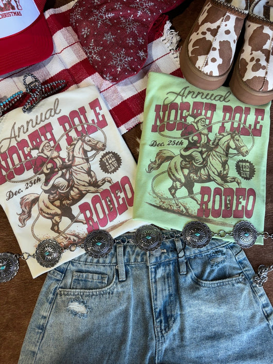 Annual North Pole Rodeo Graphic Tee