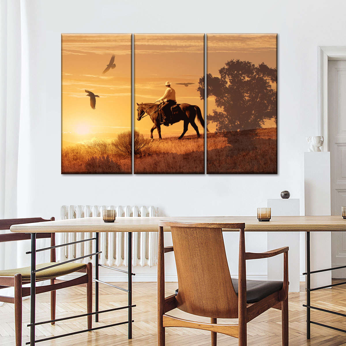 Lonely Cowboy Wall Art