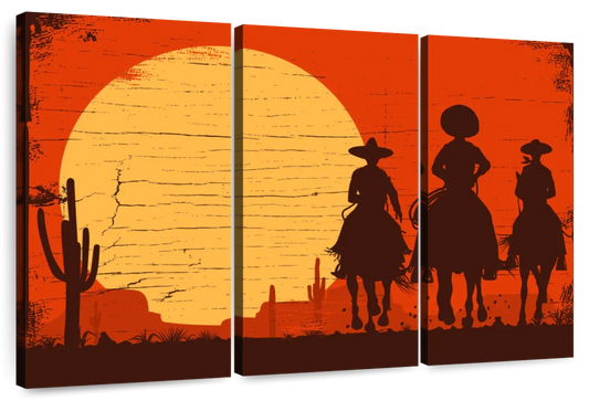 Mexican Cowboys Wall Art