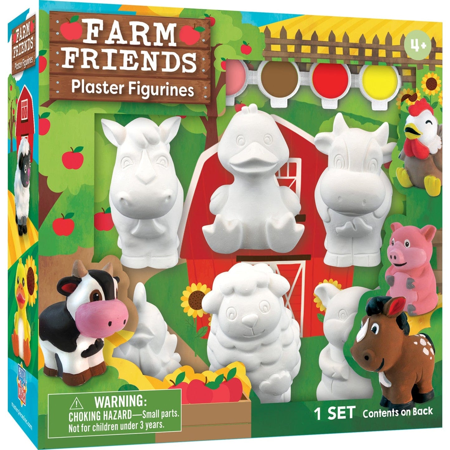 Farm Friends - Plaster Figurine Paint Set