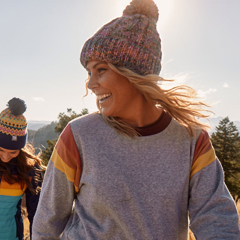 YoColorado Canyon Beanie in Peach Moss