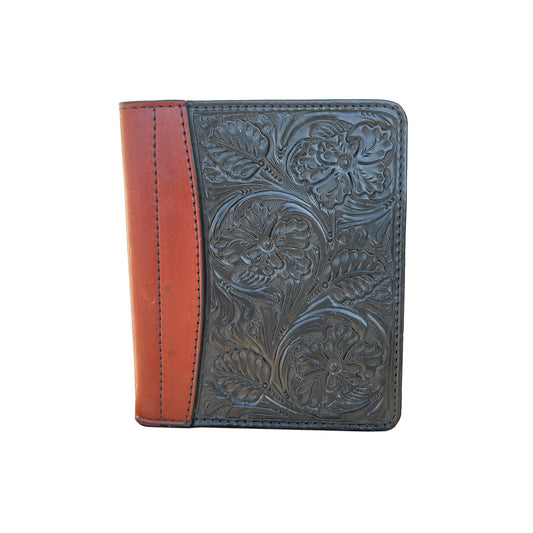 Alamo Saddlery Mini portfolio wild rose tooling