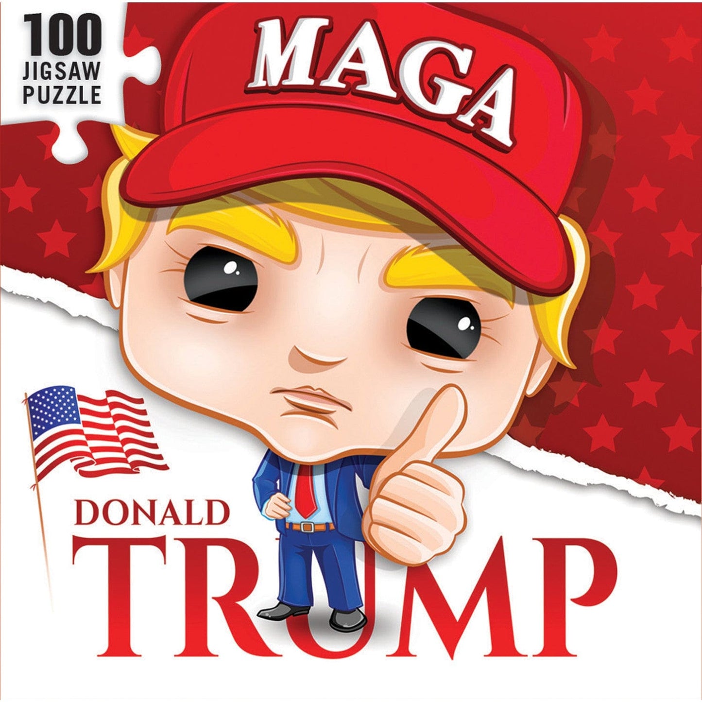 Donald Trump 100 Piece Jigsaw Puzzle