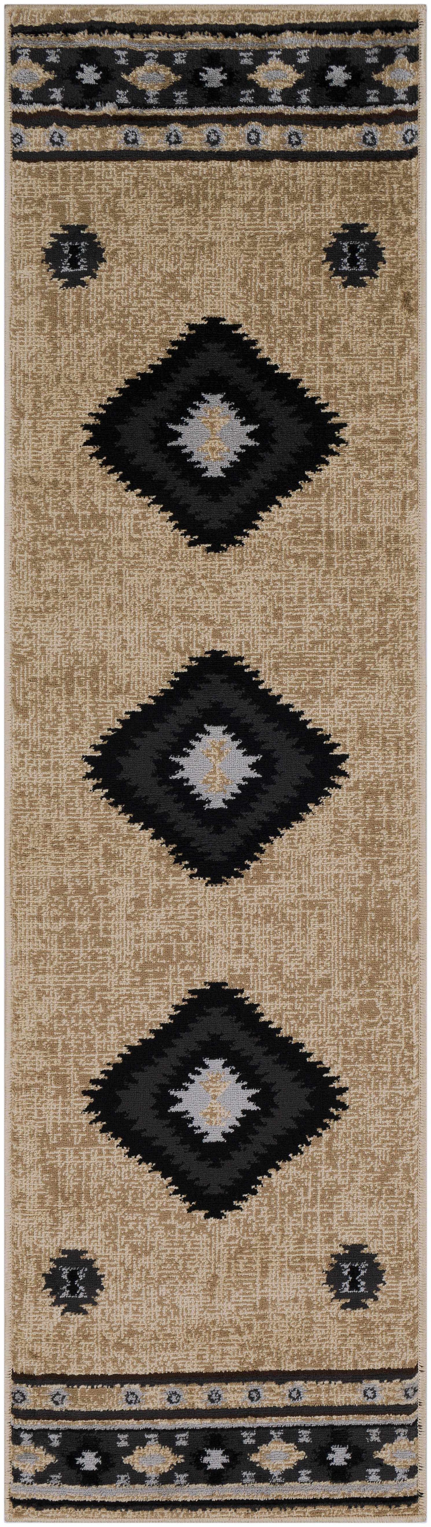 Buckhaven Brown Aztec Carpet