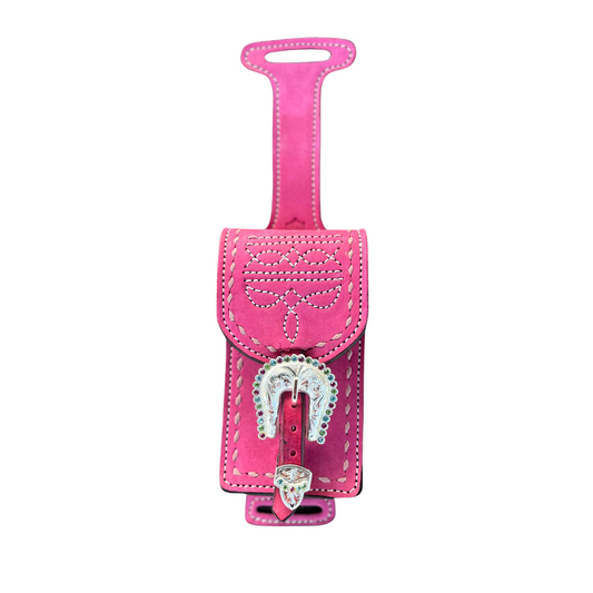 Cowboy Stitch Pink Cinch Holder