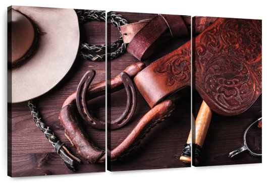 Cowboy Gear Wall Art