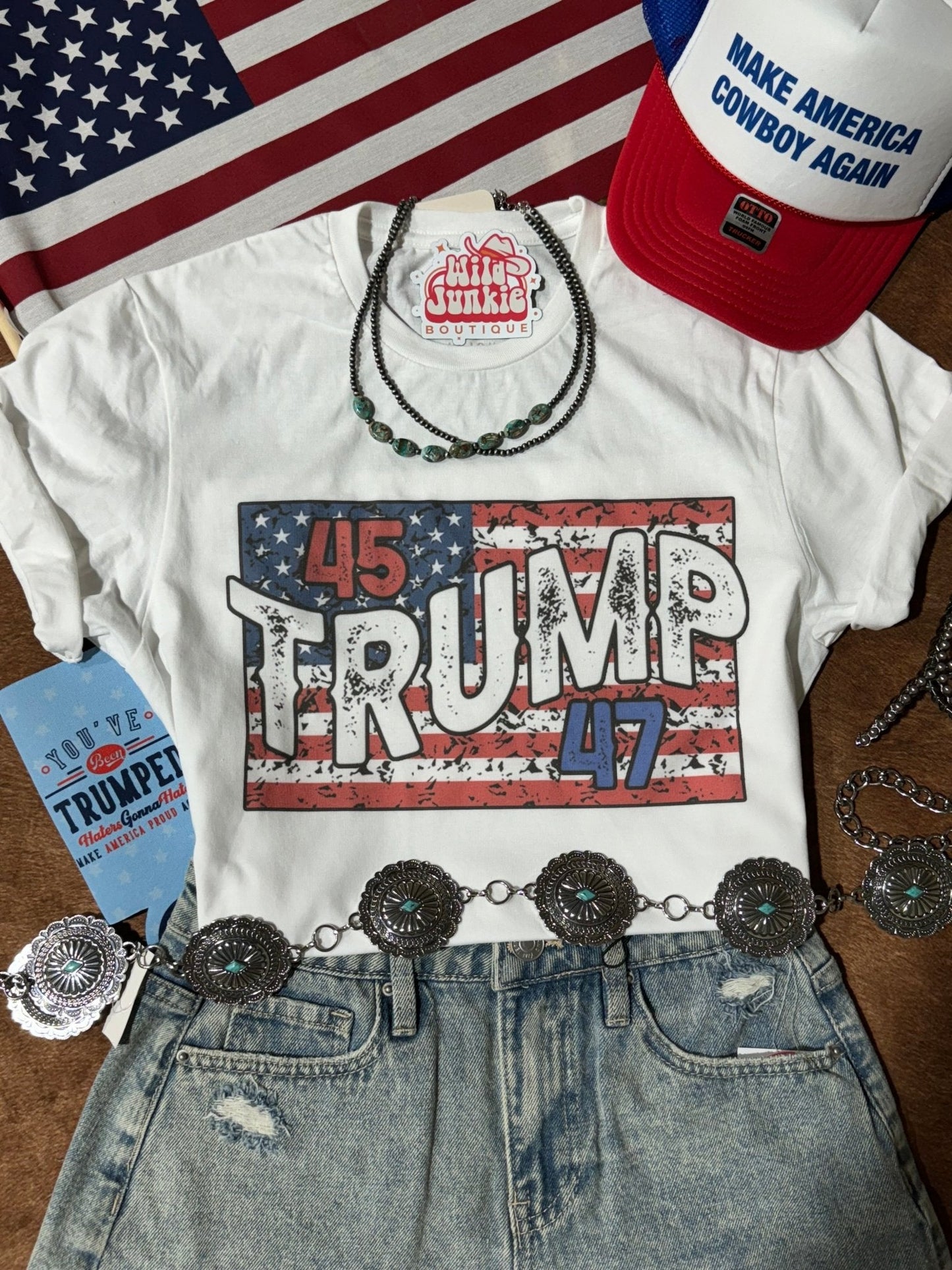 President Trump: 45 & 47 Graphic Tee