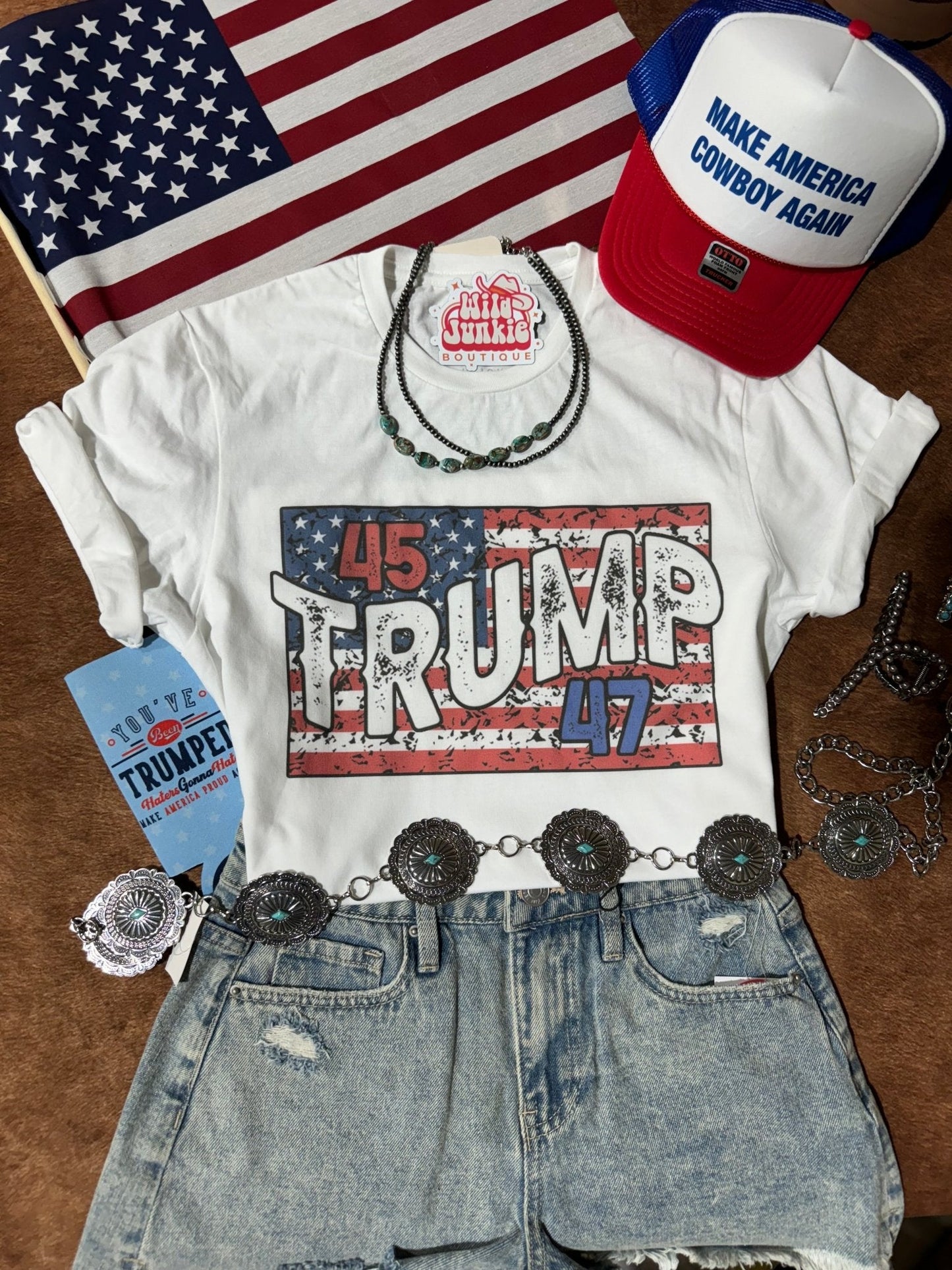 President Trump: 45 & 47 Graphic Tee