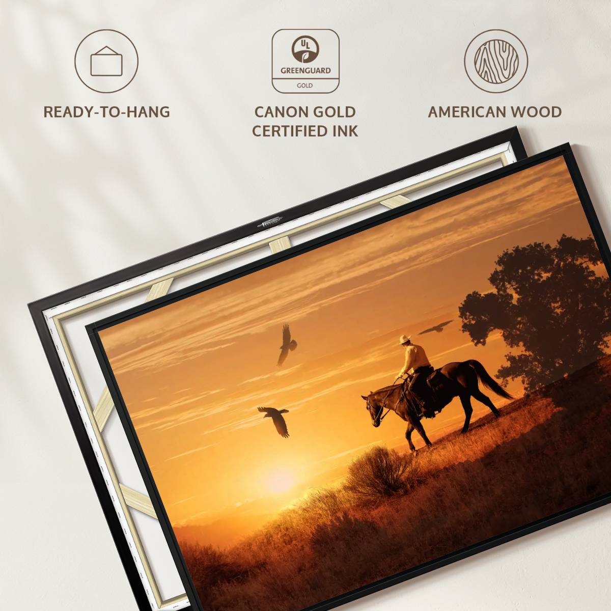 Lonely Cowboy Wall Art