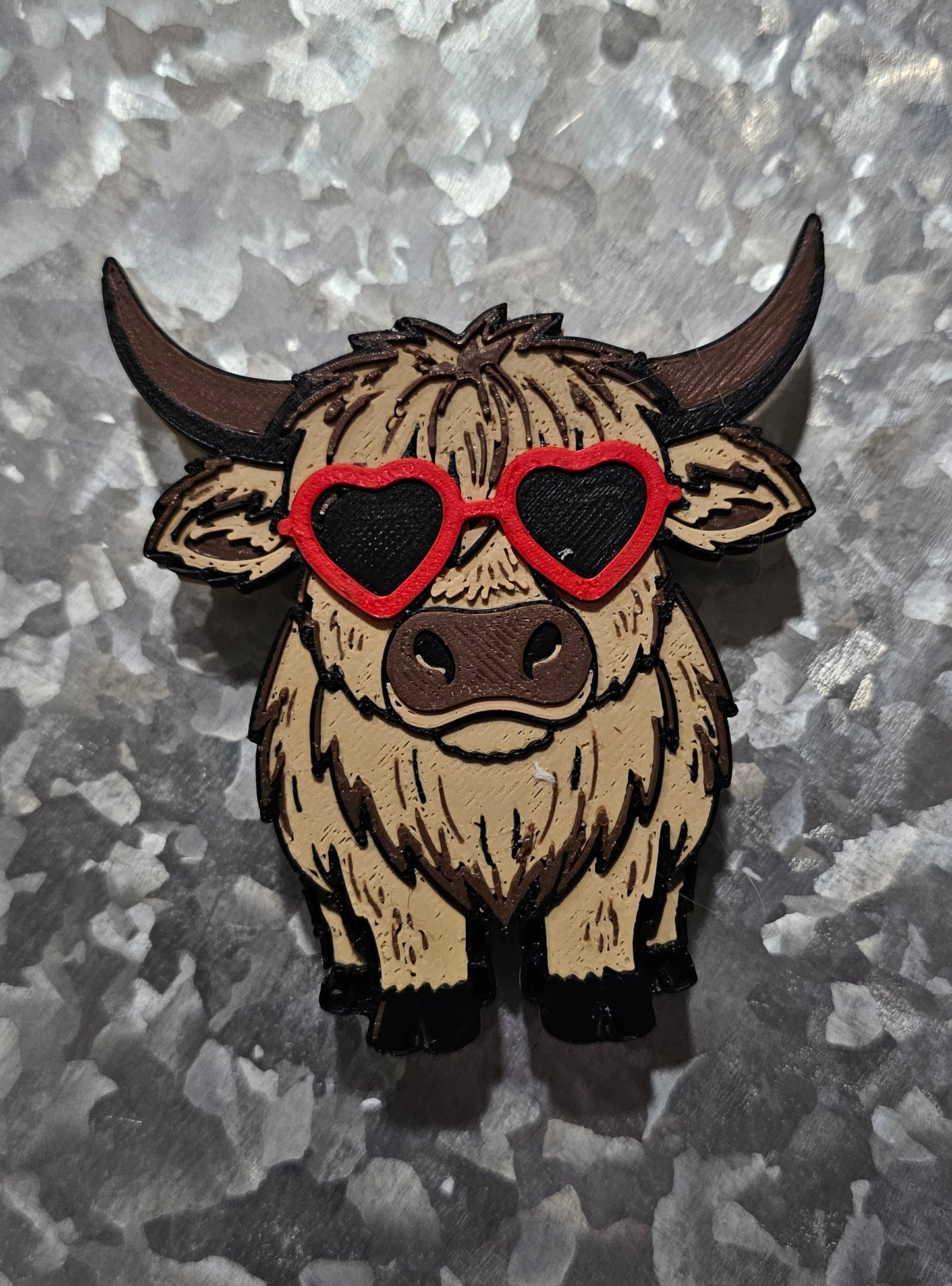 3d Farm Animal Cow Horse Tractor Magnets - Build your own farm - choice of styles