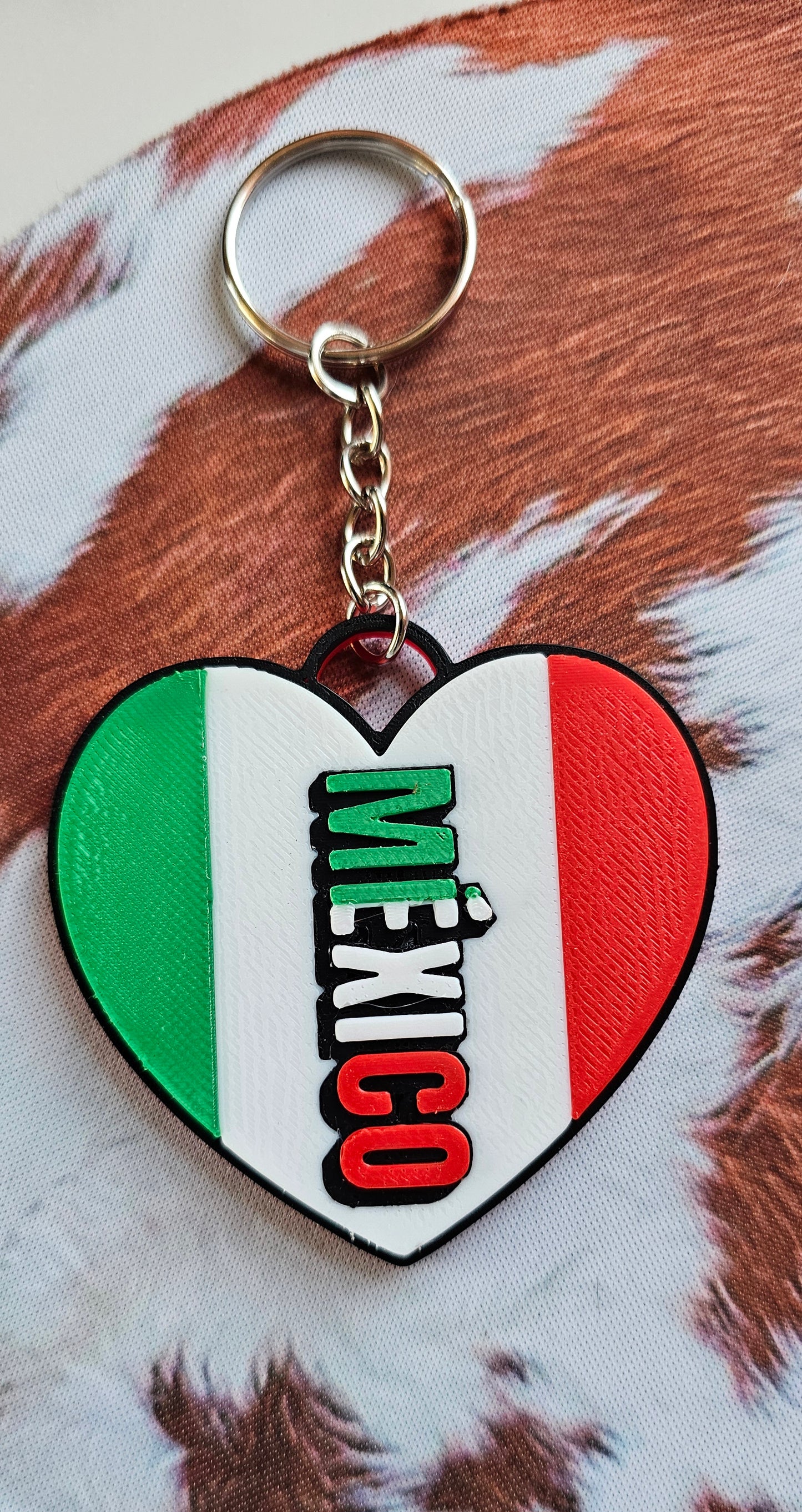 3D Print Mexico Theme Earrings Or Key Chain
