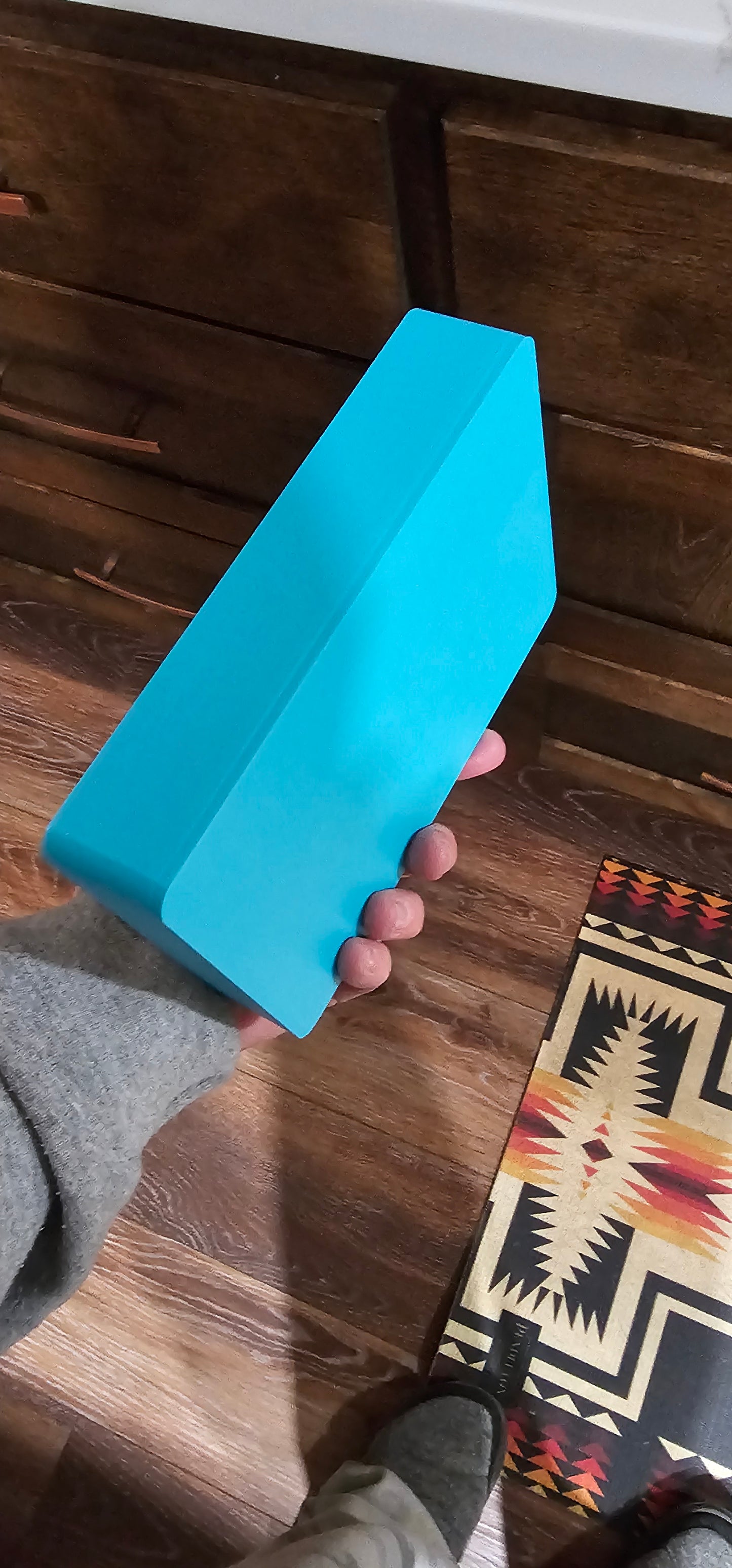 Baha Ranch Faith Cross Tooled 3D Accessory Tray Made in America