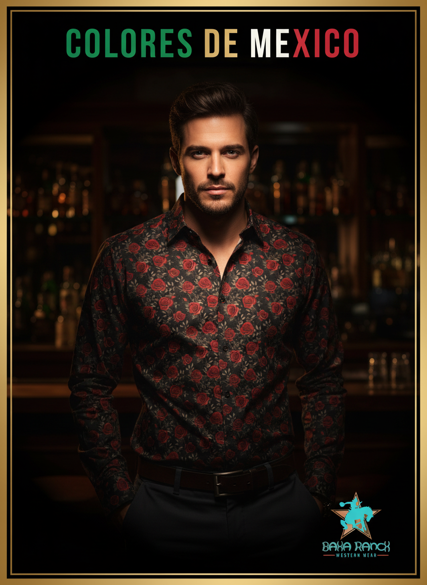 Colores de Mexico Matador Button Up Shirt