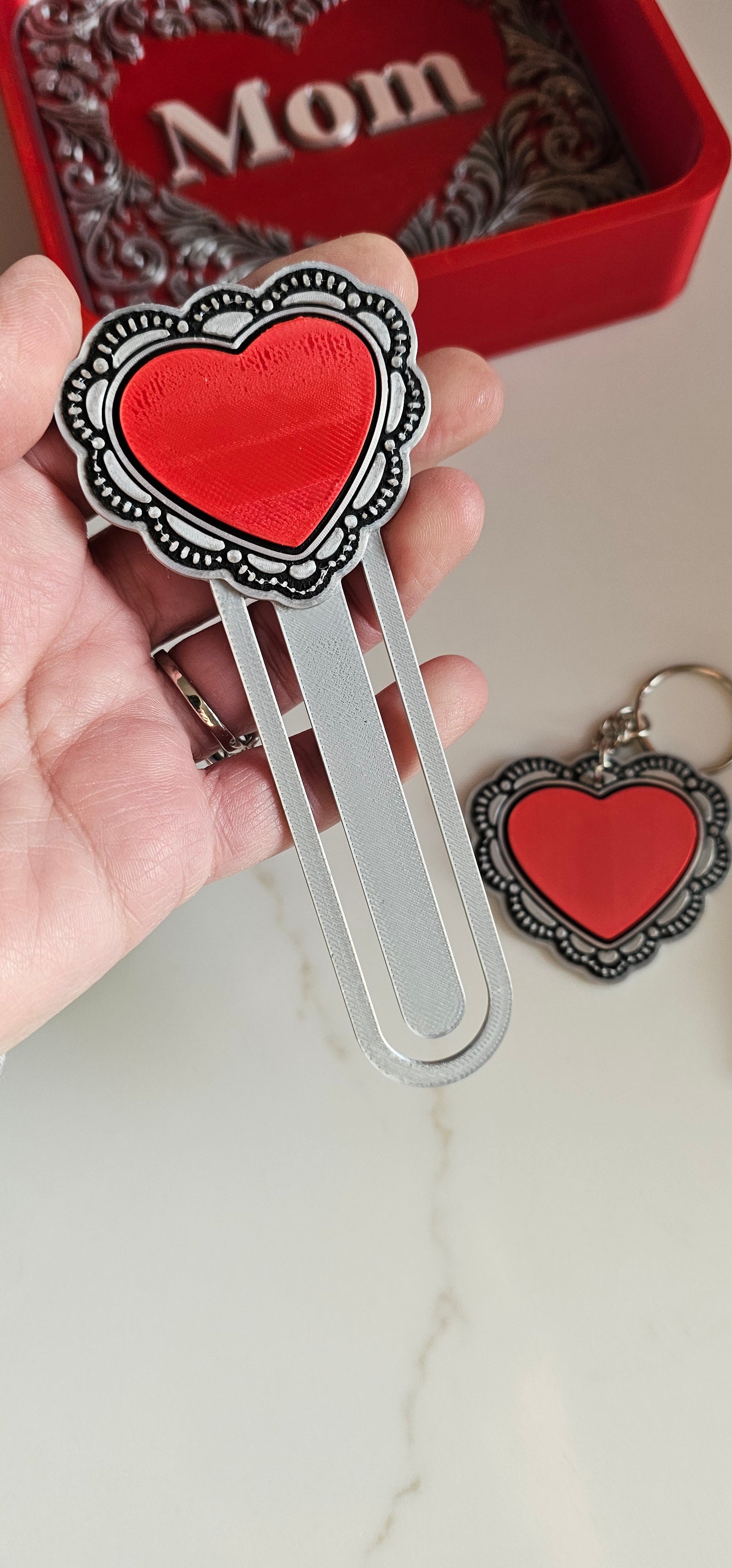 Baha Ranch 3D Deluxe Mom Gift Set Mother's day Tray Keychain Pin Bookmark