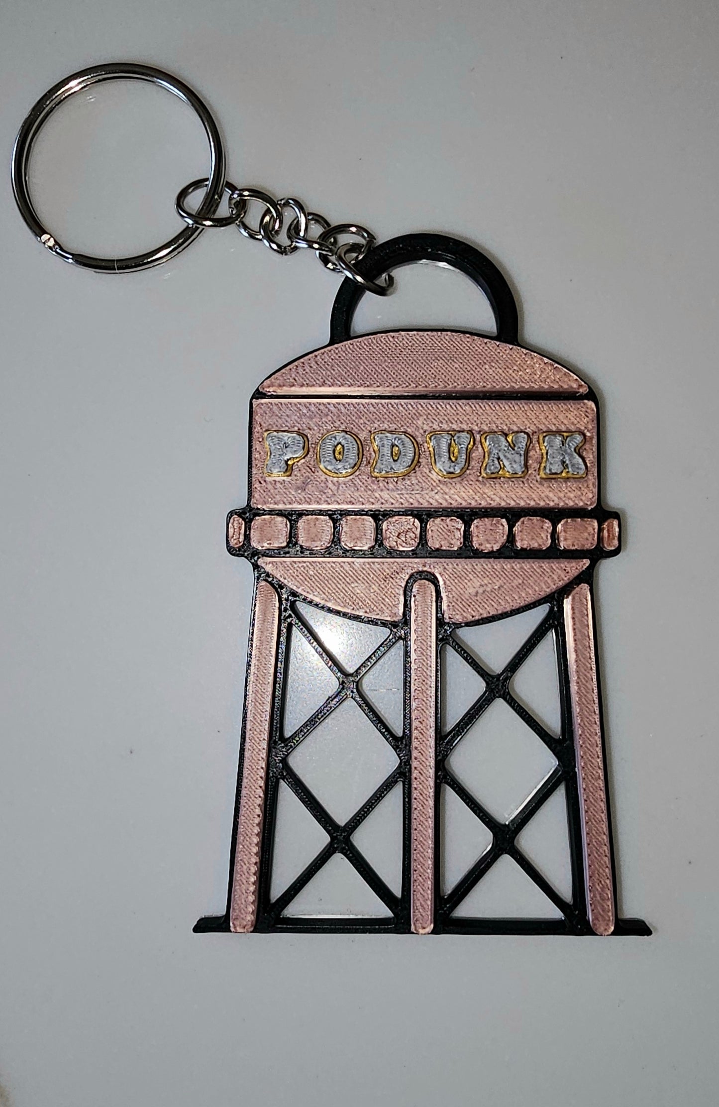 Keith Anderson Keychains 3d Printed Western Concert Cpwboy